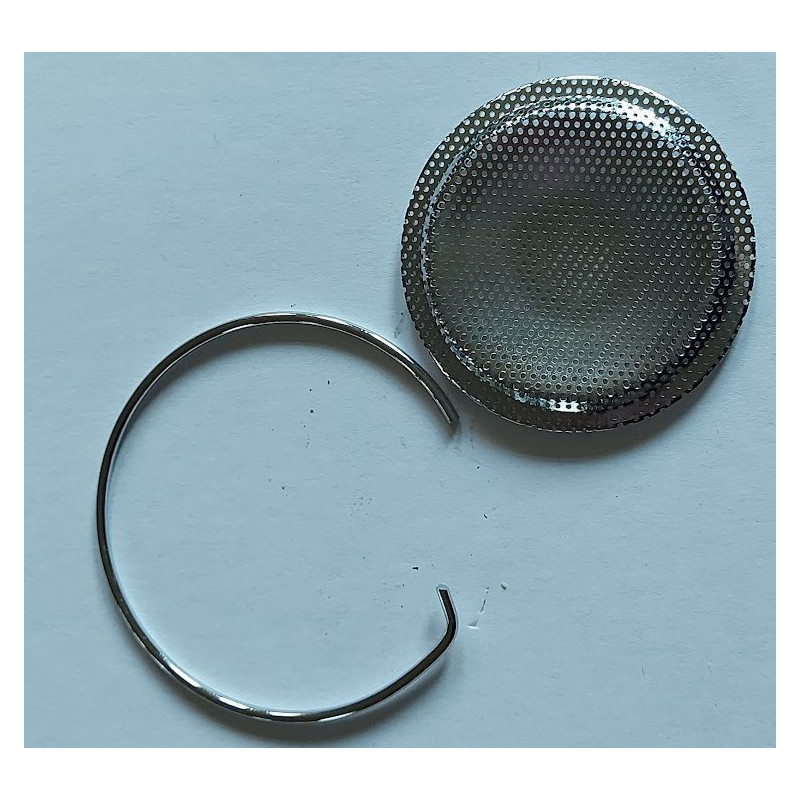 Bosch FD6 horn - grille and snap ring CHROM / NIKL